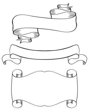Dekoratif çerçeve ve Kenarlıklar sanat kümesi. Vektör çizim Eps10 yazı hat