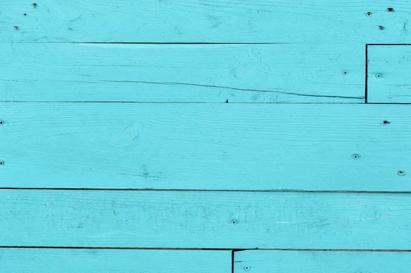 Fondo de madera turquesa, textura de madera — Foto de Stock