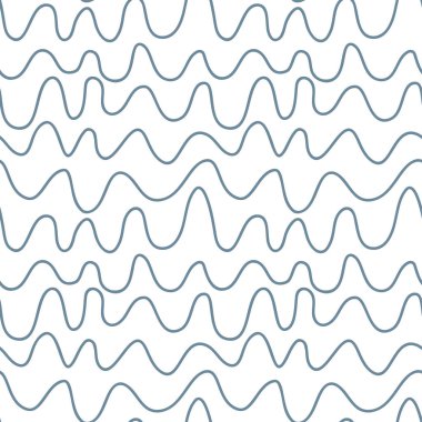 Soyut el çizimi desen. İskandinav tarzı. Vektör çizimi. Tekstil için mükemmel