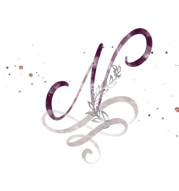 El hat mektup i. suluboya komut dosyası yazı tipi çekilmiş. Mürekkeple yazılmış izole mektuplar. Fırça tarzı el yazısı. Ambalaj Tasarım poster, düğün, doğum günü kartı logoları için el yazı