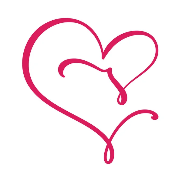 Vector Vintage floral μονόγραμμα γράμμα V. Καλλιγραφία στοιχείο λογότυπο Valentine ανθίσει πλαίσιο. Χειροποίητο σήμα καρδιάς για διακόσμηση σελίδας και σχεδιαστική απεικόνιση. Κάρτα γάμου αγάπης ή πρόσκληση — Διανυσματικό Αρχείο