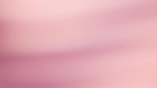Farbe rosa Farbverlauf. Verschieben abstrakten verschwommenen Hintergrund. Die Farben variieren je nach Position. Video 4k motion, 3840x2160 Prores 4444 — Stockvideo
