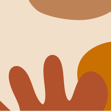 Portrede asgari modayı yansıtan yaratıcı arkaplan vektörü ve metin için kopyalama alanı. Sosyal medya hikayeleri için şablonlar tasarla. Basit ve şık.