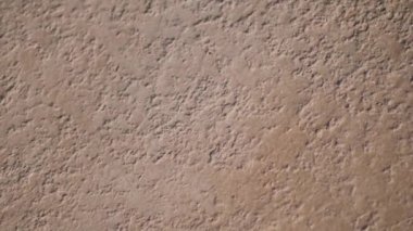 Grunge koyu turuncu arka plan duvarı. Arkaplan için taş vintage ya da metin için yeri olan dekorasyon. Yavaş çekim Tam HD video görüntüsü