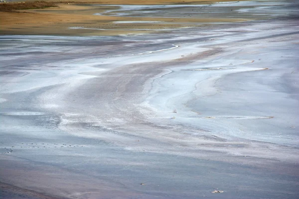 Słone Jezioro Krymie Piękny Krajobraz — Zdjęcie stockowe