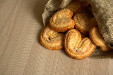 Kurabiyeler masada. Gıda. 