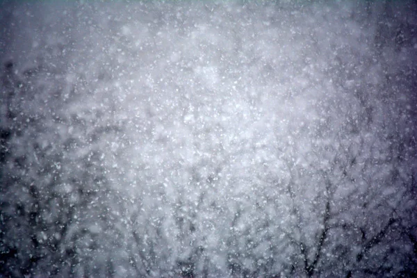 Прекрасный Зимний Снег Снежинки Летают Зимний Фон Текстура — стоковое фото
