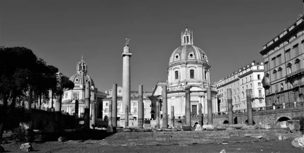 Fórum Trajano Roma — Fotografia de Stock