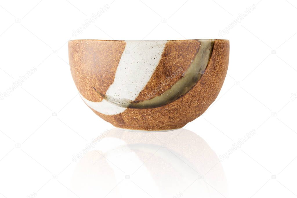 Bowl isolated on white background