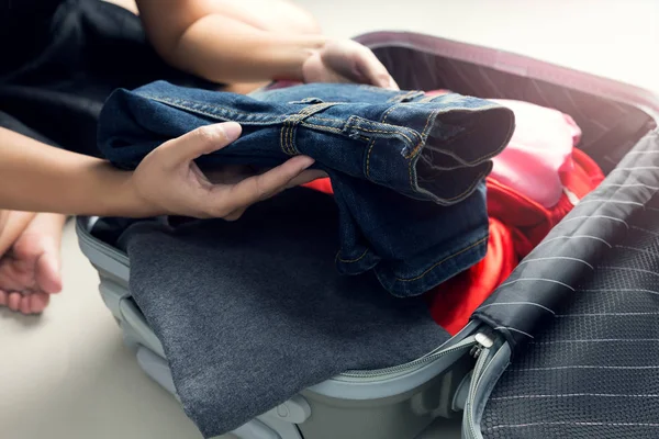 Kadın giyim seyahat çantası ambalaj