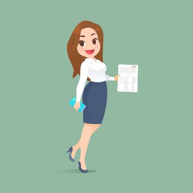 Vergisinden, vektör çizgi film