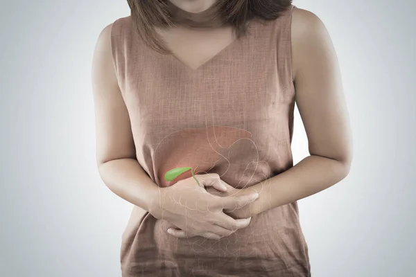 Gallbladder stone symptoms — Stock Image Gallbladder stone symptoms Royalty Free Stock Photos
