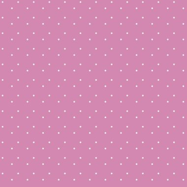 Küçük beyaz daireli kusursuz pembe ışık vektör retro deseni.