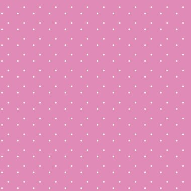 Küçük beyaz yuvarlak noktalı pürüzsüz pembe eflatun ışık retro vektör deseni.