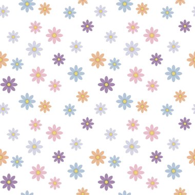 Beyaz arkaplanda izole edilmiş kırmızı, mor ve mavi renkli kusursuz vektör ışık deseni.