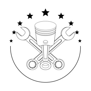 motor bakım desen, siyah desen tasarım