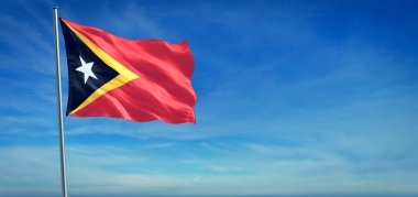 Doğu timor bayrağı