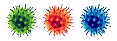 Coronavirus ya da grip virüsü - Mikrobiyoloji ve Viroloji Konsepti