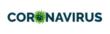 Coronavirus metni, novel coronavirus (2019-ncov) mikroskobik görüşlü. Panoramik ve izole.