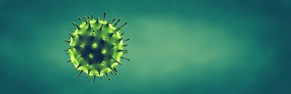 Coronavirus veya Grip Virüsü - Mikrobiyoloji ve Viroloji Konsepti
