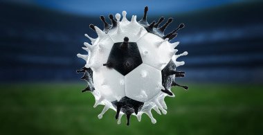 Coronavirus futbolu etkiler. Futbol maçlarının iptali kavramı.