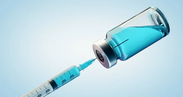 Coronavirus Covid-19 SARS-CoV-2 aşısı ile aşı konsepti.