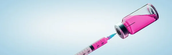 Impfkonzeptbild Mit Coronavirus Covid Sars Cov Impfstoff — Stockfoto