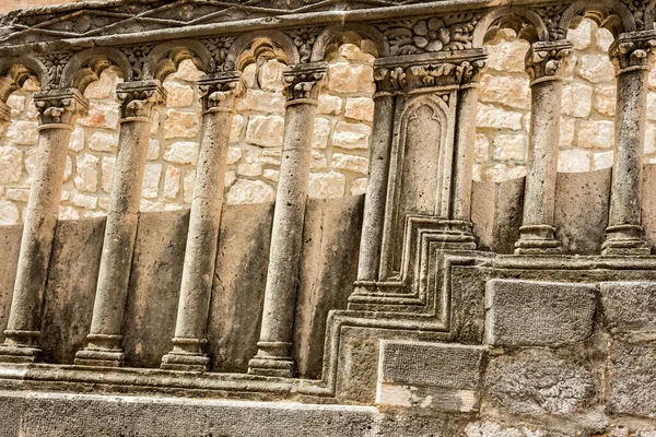 Antica Chiesa Vista Dall Alto Scale Della Città Vecchia Dubrovnik — Foto Stock