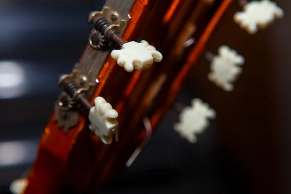 Гітара тюнінг кілочки — стокове фото
