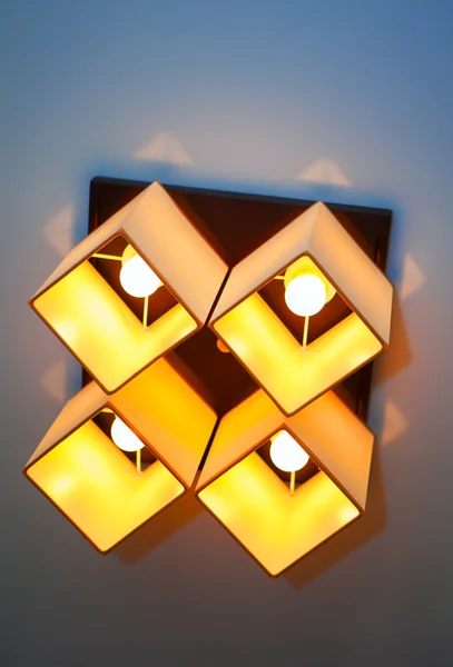 Stylish lamp on the ceiling — Stock Photo, Image