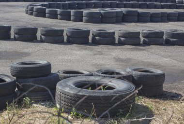 Karting lastikleri çit