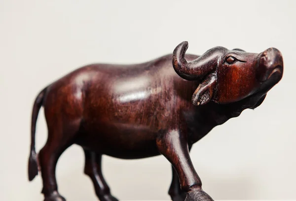 Buffalo drewniane pamiątki — Zdjęcie stockowe