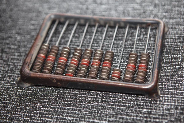 Starożytne ręczny kalkulator — Zdjęcie stockowe