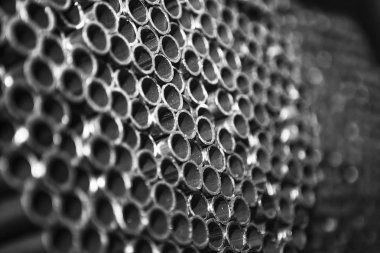 Siyah metal boru Endüstriyel Hortum için su veya yakıt taşımak 