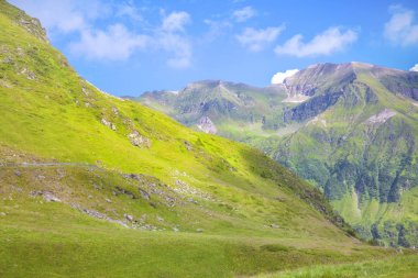 Bahar Karpat Dağları ile doğal peyzaj