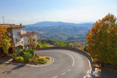 asfalt yol San Marino 