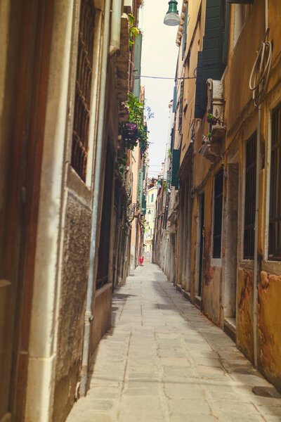 Old narrow italian street