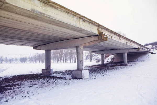 Ponte Inverno — Fotografia de Stock