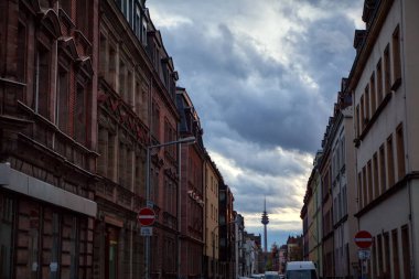 Almanya 'nın Nuremberg sokaklarında 