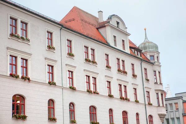 Augsburg Almanya 'sında kubbeli ev 