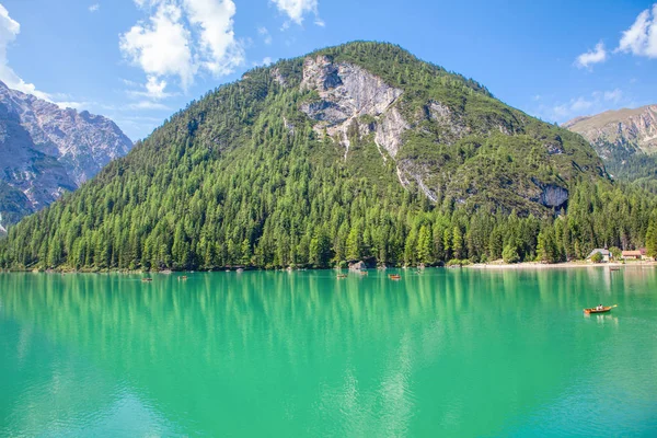 Hermosa Naturaleza Con Lago Montaña Italia — Foto de Stock