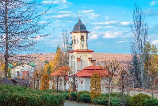 Clocher Orthodoxe Dans Village Curchi Moldavie — Photo