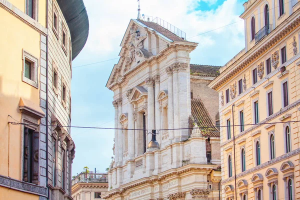 Типичная Жилая Архитектура Рима — стоковое фото