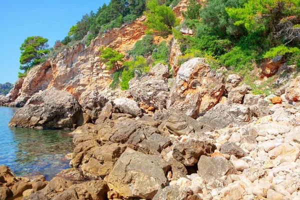 Rocas Naturales Costa Tropical — Foto de Stock