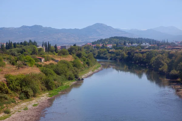 scenery of Moraca river in Montenegro 