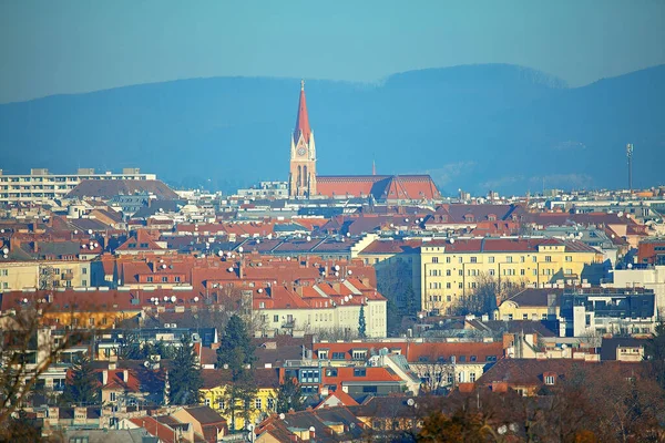 Vista Panorámica Del Distrito Ottakring Viena — Foto de Stock