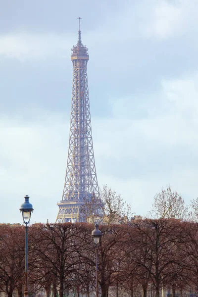 Eyfel Kulesi Paris Ünlü Eğlencesi — Stok fotoğraf
