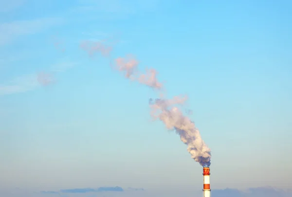 Smoke Chimney Factory — Stock Photo, Image