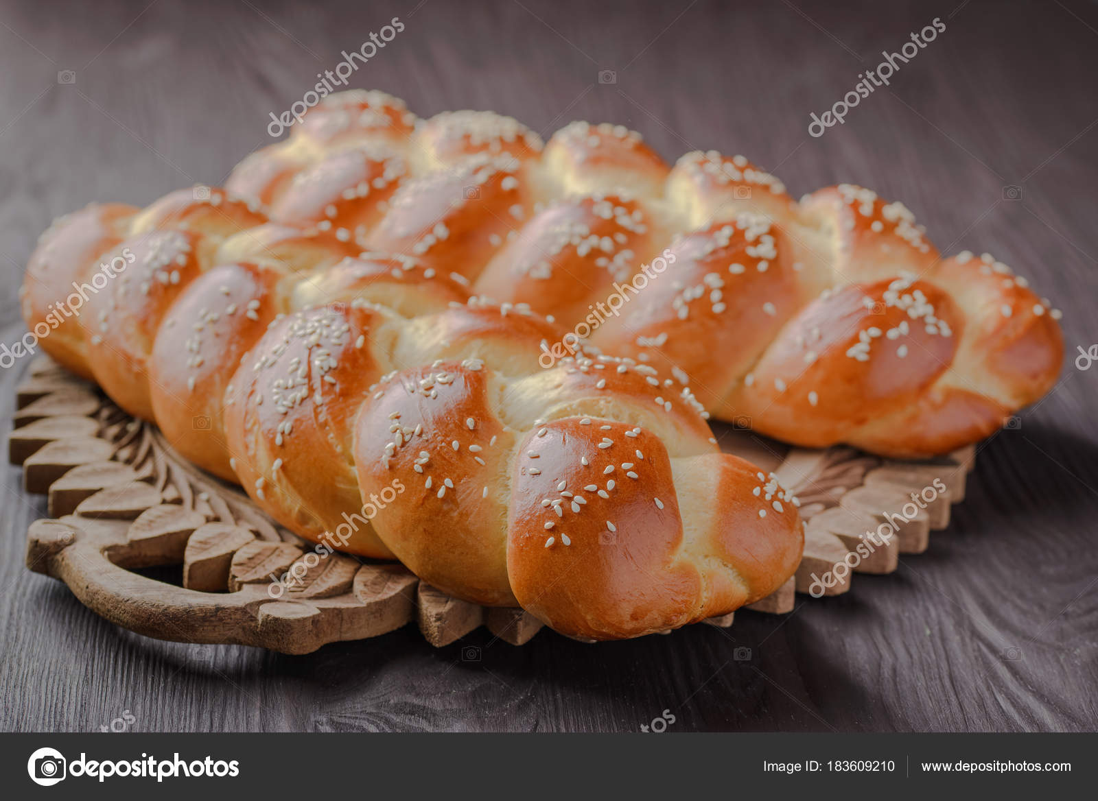 Challah Jewish Bread Homemade Baking Traditional Jewish Bread Jewish