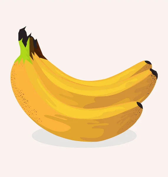 sekelompok pisang terisolasi pada latar belakang putih